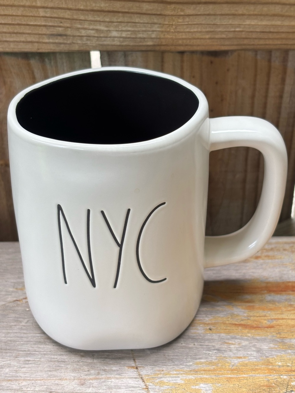 NYC Rae Dunn Artisan Collection by Magenta Jumbo 22oz Coffee Mug